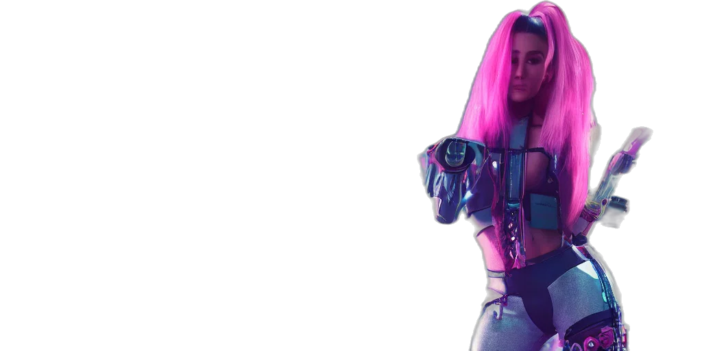 robot, weapon, jacket, dress transparent PNG cut-out