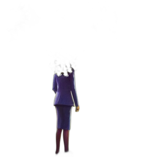 dress, staff, jacket, mask transparent PNG cut-out