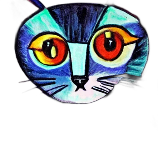 animal, mask, staff, watercolor transparent PNG cut-out