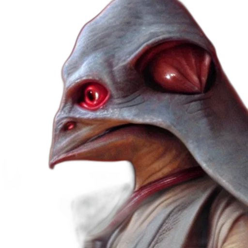 mask, creature, face, staff transparent PNG cut-out