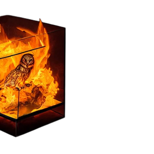 furniture, jacket, 3d render, fire transparent PNG cut-out