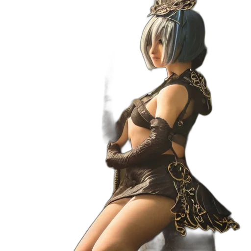 dress, weapon, sword, staff transparent PNG cut-out