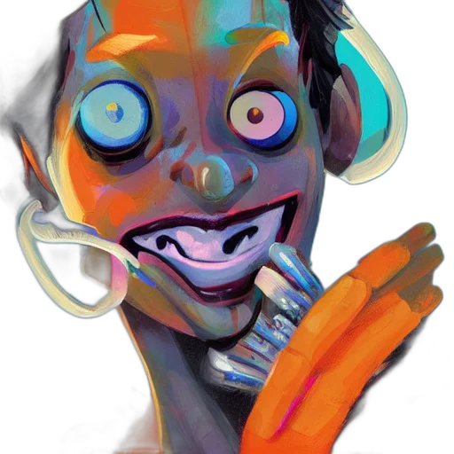 mask, face, creature, robot transparent PNG cut-out