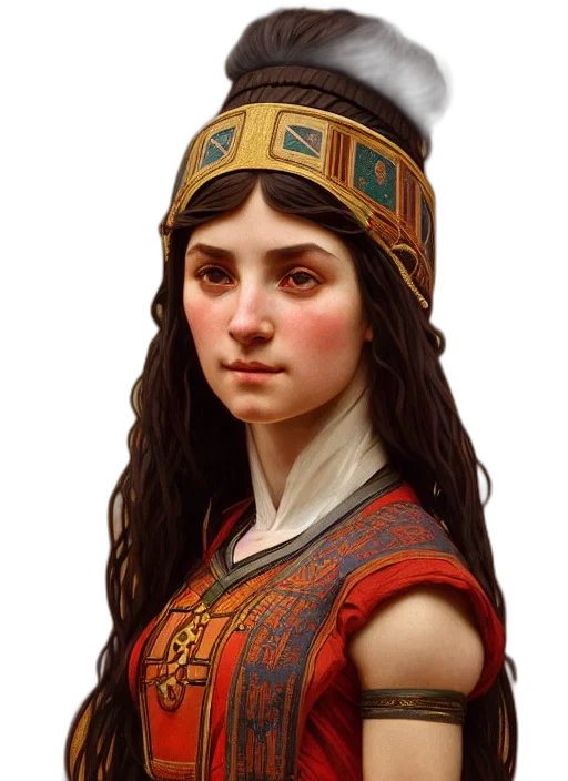face, crown, hat, staff transparent PNG cut-out