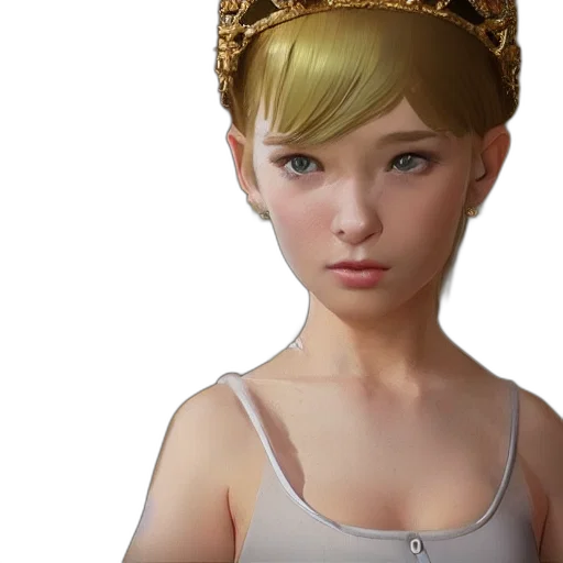 crown, 3d render, photorealistic, concept art transparent PNG cut-out