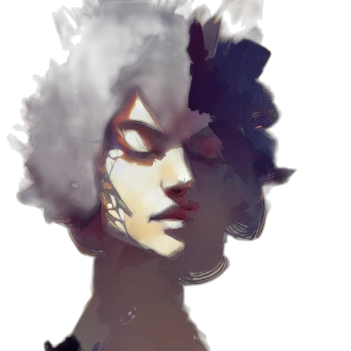face, mask, crown, creature transparent PNG cut-out