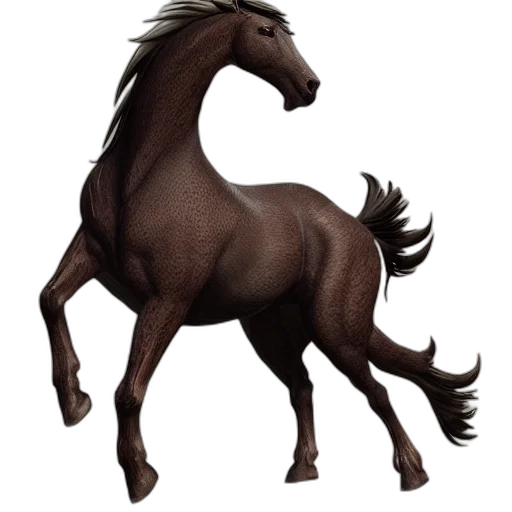 animal, creature, dragon, hair transparent PNG cut-out