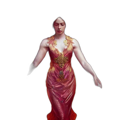 dress, creature, jewelry, crown transparent PNG cut-out