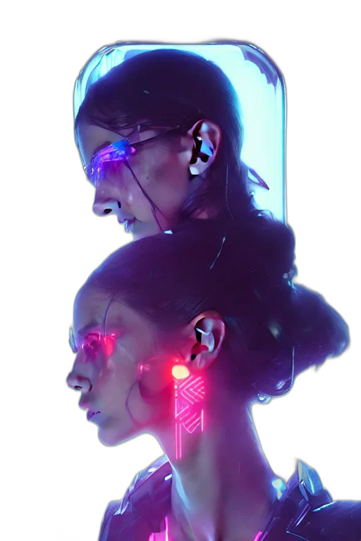 face, robot, mask, jewelry transparent PNG cut-out