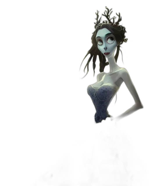 mask, dress, jewelry, staff transparent PNG cut-out