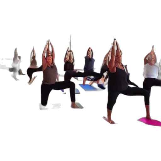 staff, people, yelling, doing transparent PNG cut-out