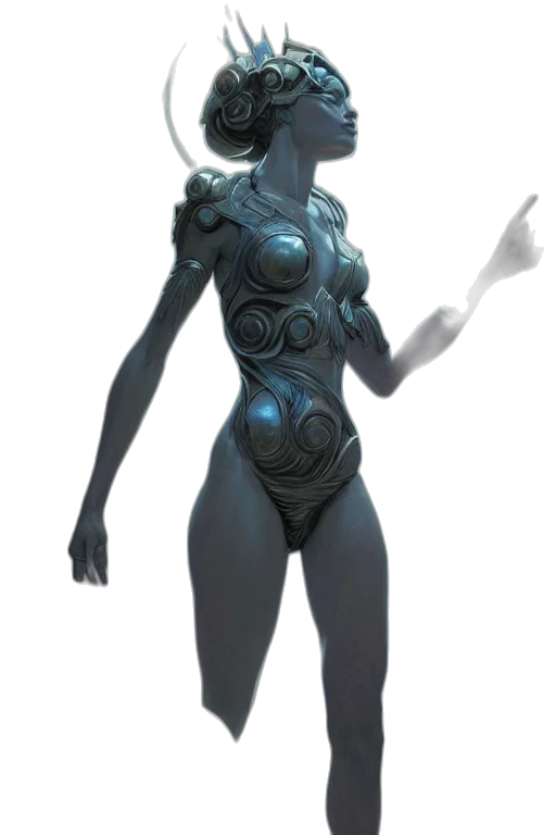 robot, dress, creature, mask transparent PNG cut-out