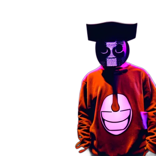 mask, jacket, robot, hat transparent PNG cut-out