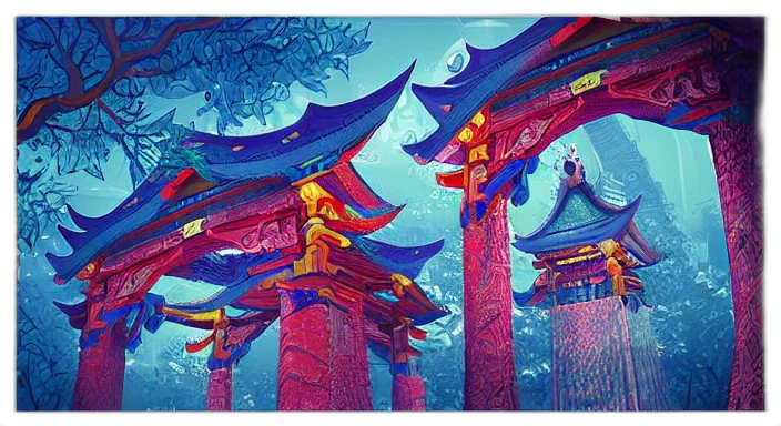 umbrella, dragon, concept art, fantasy art transparent PNG cut-out