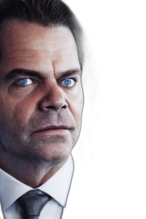 face, photorealistic, lachlan, murdoch transparent PNG cut-out