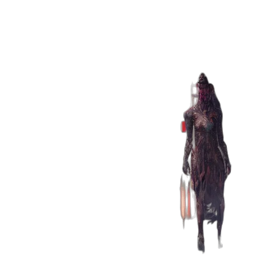 creature, staff, dress, robot transparent PNG cut-out