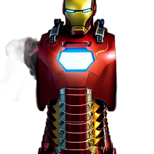 robot, 3d render, concept art, comic book art transparent PNG cut-out