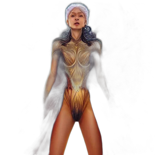 dress, creature, concept art, fantasy art transparent PNG cut-out