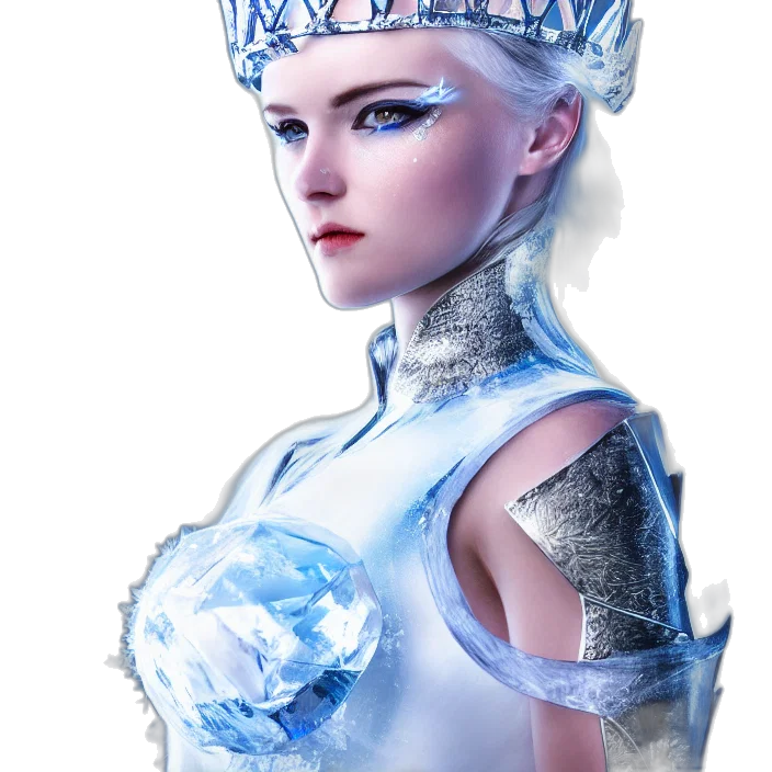 robot, crown, jewelry, face transparent PNG cut-out