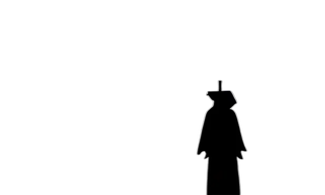 hat, staff, sword, dress transparent PNG cut-out