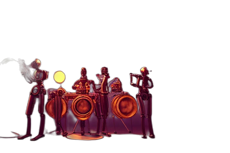 staff, crown, robot, concept art transparent PNG cut-out