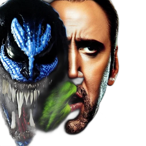 mask, face, photorealistic, comic book art transparent PNG cut-out
