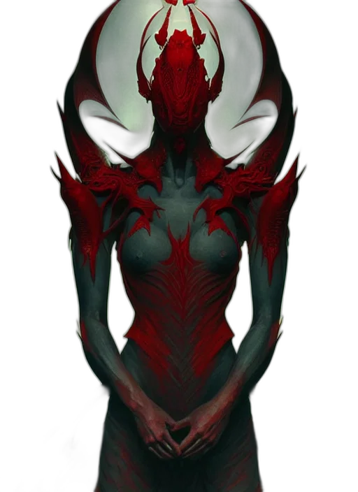 dragon, creature, mask, staff transparent PNG cut-out