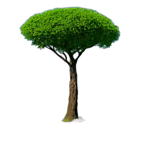 tree, hair, animal, staff transparent PNG cut-out