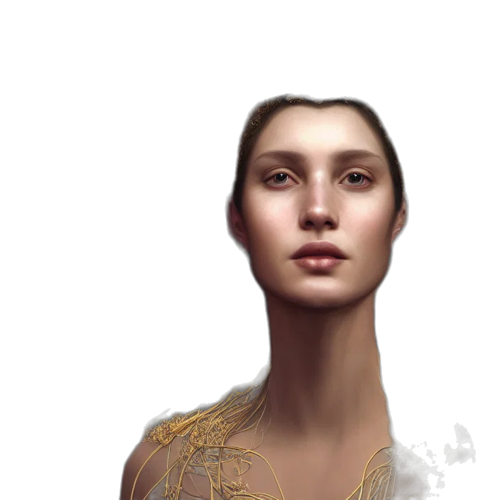 face, jewelry, mask, dress transparent PNG cut-out