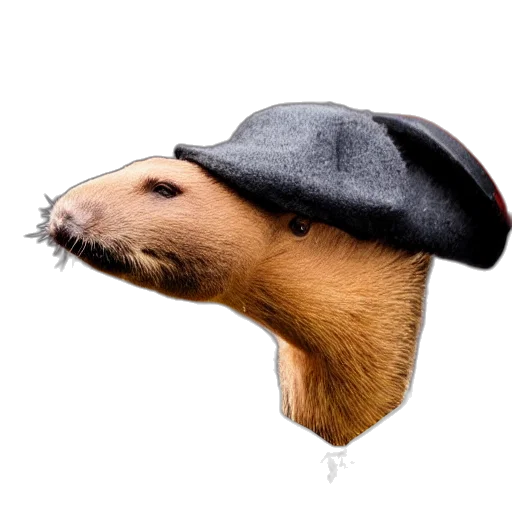 hat, animal, staff, jacket transparent PNG cut-out