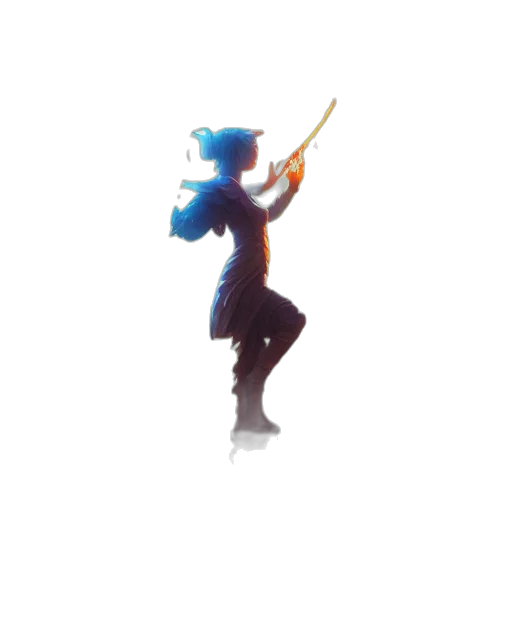 staff, sword, weapon, robot transparent PNG cut-out