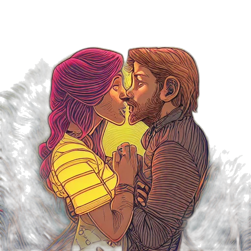 comic book art, watercolor, fantasy art, concept art transparent PNG cut-out