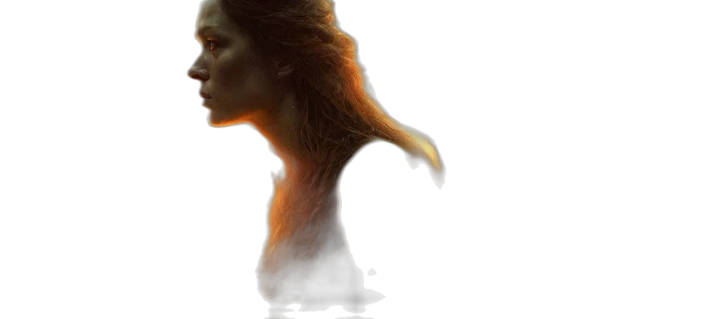 hair, dragon, creature, concept art transparent PNG cut-out