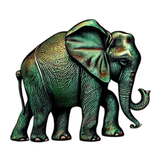 animal, creature, jewelry, concept art transparent PNG cut-out