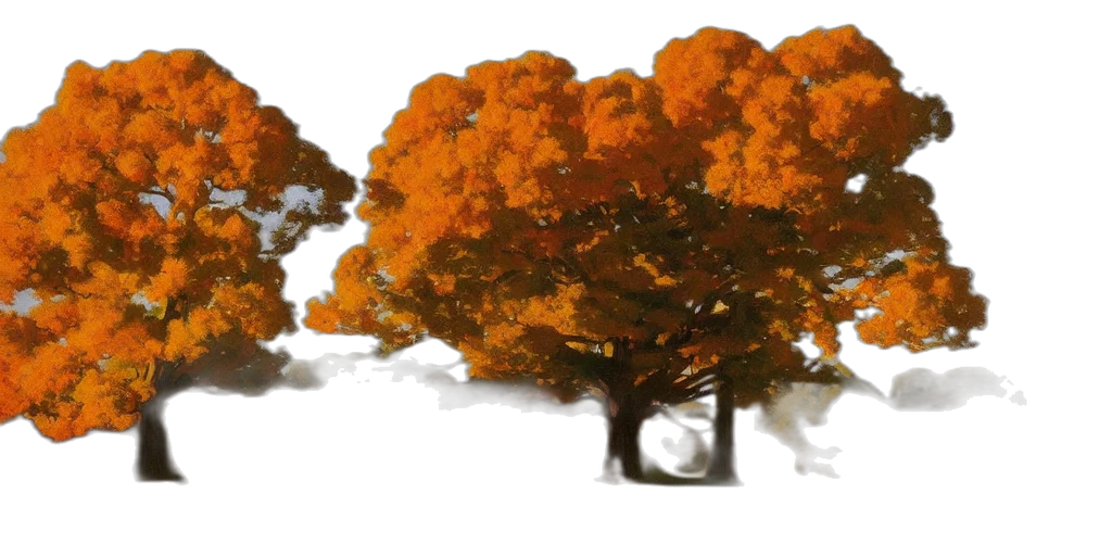 tree, crown, hat, 3d render transparent PNG cut-out