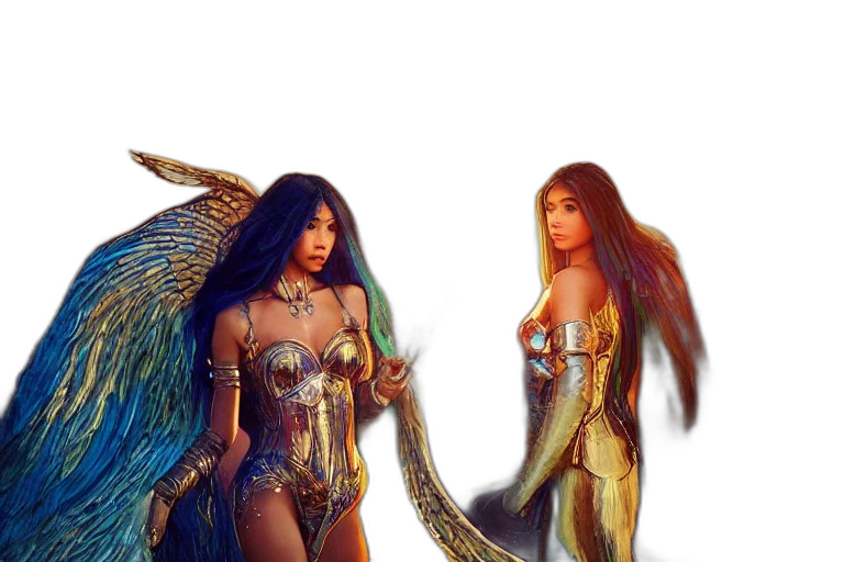 fantasy art, concept art, comic book art, pixel art transparent PNG cut-out