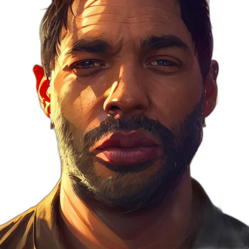 face, staff, weapon, mask transparent PNG cut-out