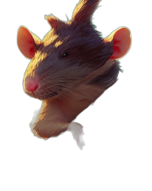 animal, creature, hair, hat transparent PNG cut-out