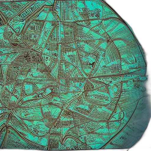 jewelry, green, exquisite, map transparent PNG cut-out