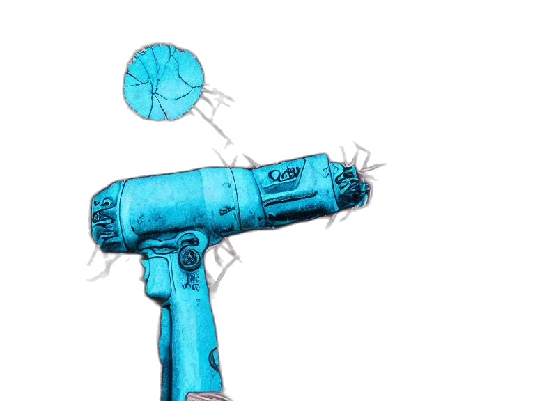 weapon, umbrella, staff, robot transparent PNG cut-out