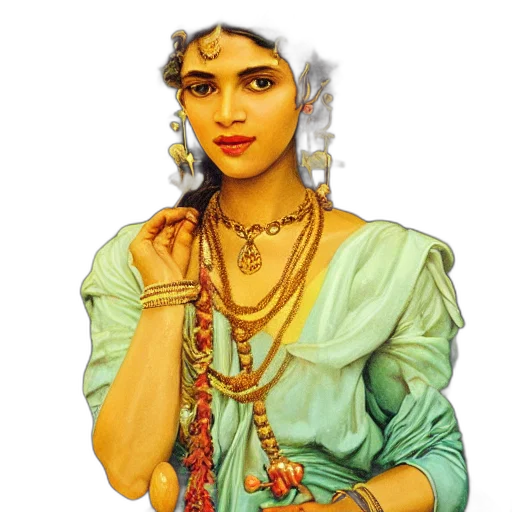 jewelry, staff, face, crown transparent PNG cut-out