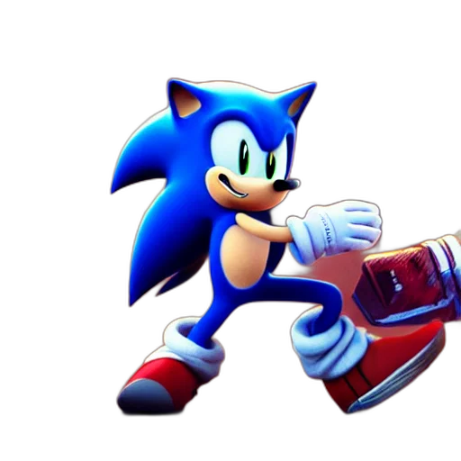 weapon, animal, staff, 3d render transparent PNG cut-out