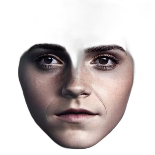 face, mask, robot, crown transparent PNG cut-out