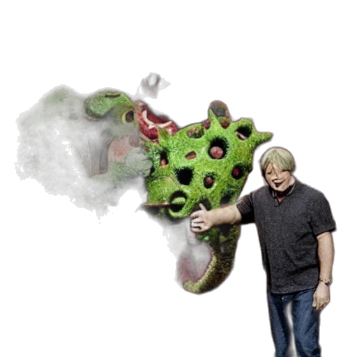weapon, creature, mask, staff transparent PNG cut-out