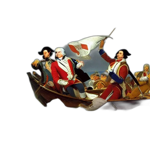 crown, george, washington, hitting transparent PNG cut-out