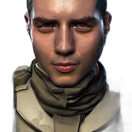 face, staff, mask, jacket transparent PNG cut-out