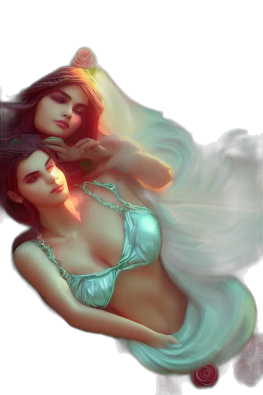 fantasy art, photorealistic, oil painting, concept art transparent PNG cut-out