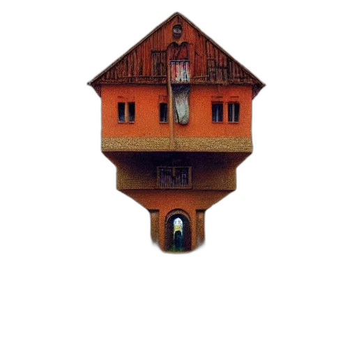 building, furniture, face, mask transparent PNG cut-out