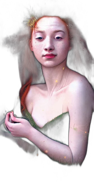 dragon, dress, crown, face transparent PNG cut-out