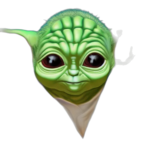 mask, staff, face, creature transparent PNG cut-out